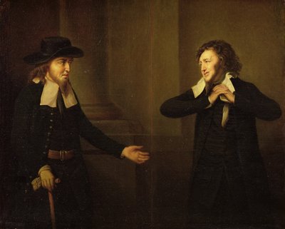 Shylock en Tubal uit Act III, Scene ii van 